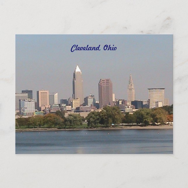 Cleveland Ohio, Lakefront Postcard (Front)