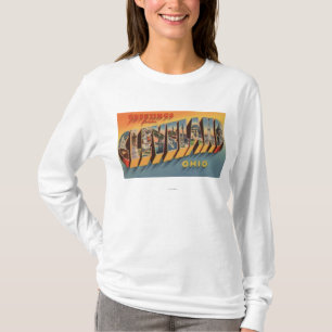 Cleveland, Ohio - Large Letter Scenes 2 T-Shirt