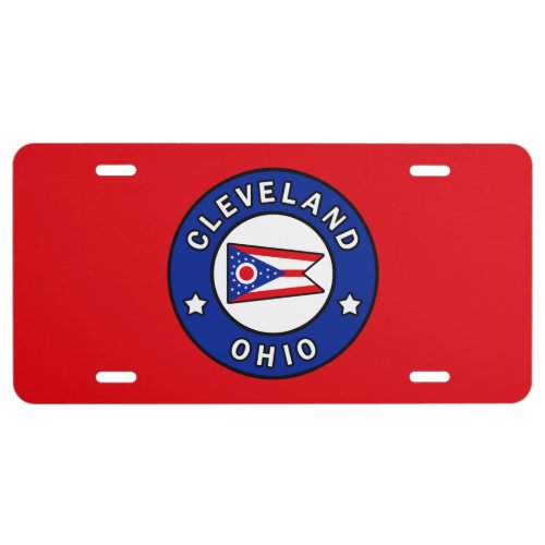 Cleveland Ohio License Plate