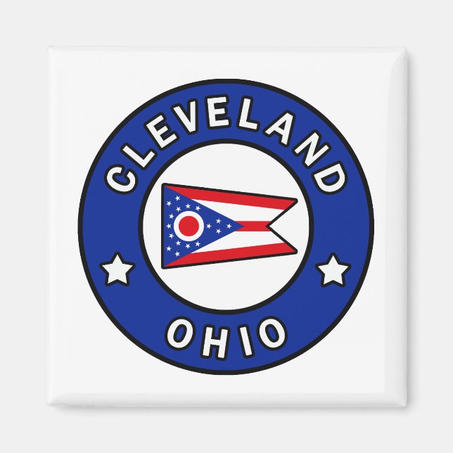 Cleveland Ohio Magnet (Front)