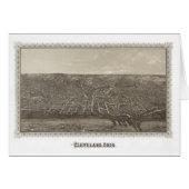 Cleveland, Ohio map (Front Horizontal)