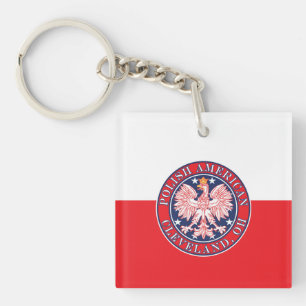 Cleveland Ohio Polish Keychain