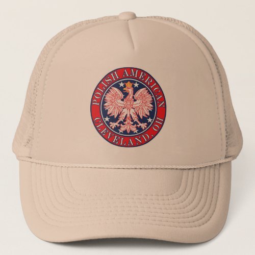 Cleveland Ohio Polish Trucker Hat