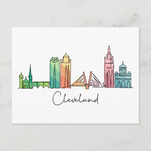 Cleveland OHIO Postcard