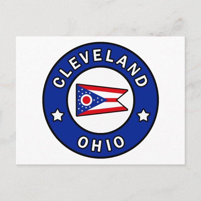 Cleveland Ohio Postcard (Front)
