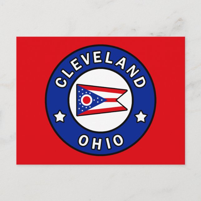 Cleveland Ohio Postcard (Front)