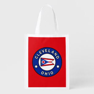 Cleveland Ohio Reusable Grocery Bag
