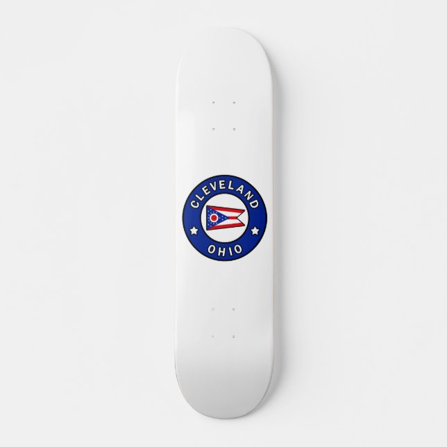 Cleveland Ohio Skateboard Deck (Front)
