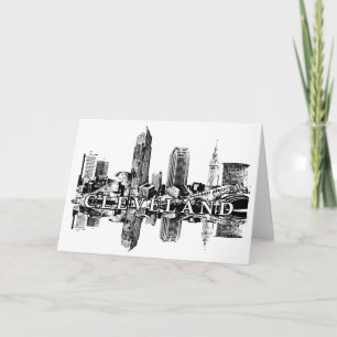 Cleveland, Ohio skyline Card