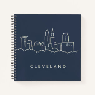 Cleveland Ohio Skyline Notebook
