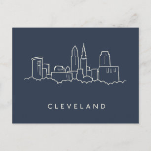 Cleveland Ohio Skyline Postcard