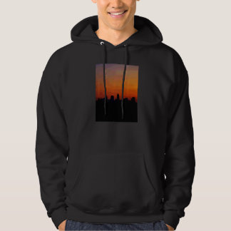 Cleveland Ohio State Skyline Sunset   Hoodie
