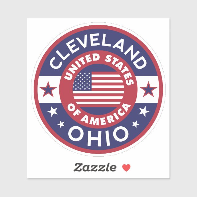 CLEVELAND, Ohio Sticker (Sheet)