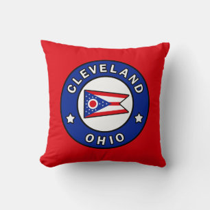 Cleveland Ohio Throw Pillow