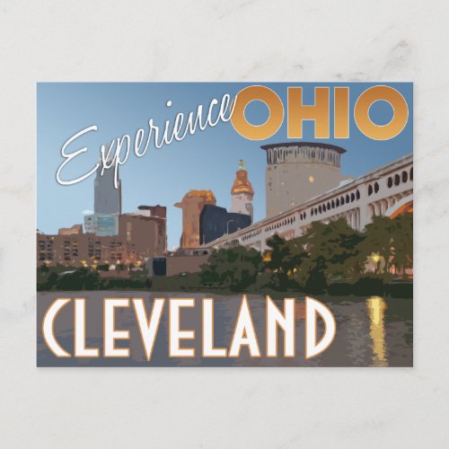 Cleveland Ohio Vintage Travel Postcard