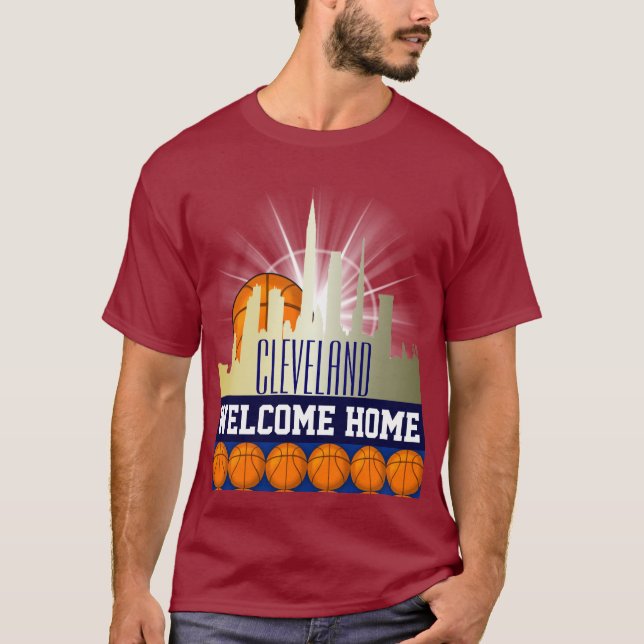 Cleveland, Ohio - Welcome Home - srf T-Shirt (Front)
