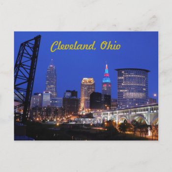 Cleveland  Ohio West Side Skyline Postcard by WestCreek at Zazzle