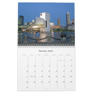 Cleveland Ohio Yearly Calendar