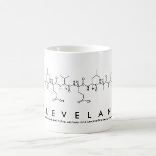 Cleveland peptide name mug