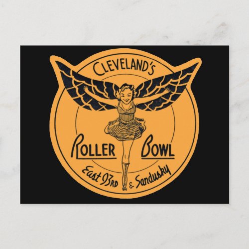 Cleveland Roller Bowl Postcard