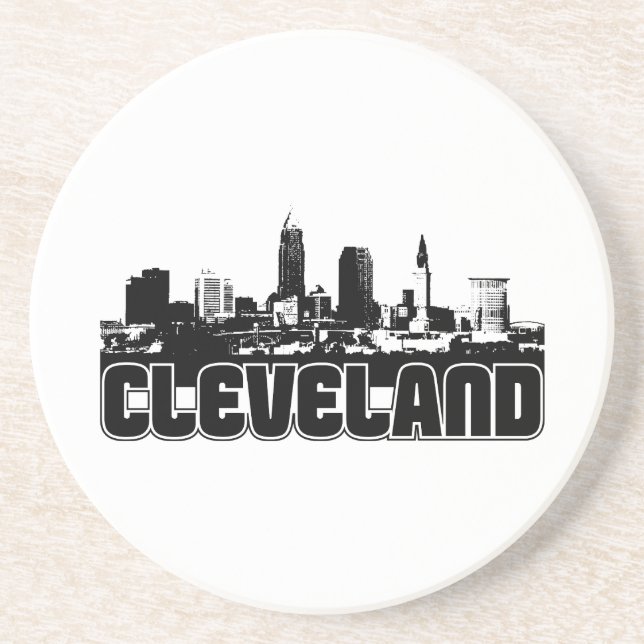Cleveland Skyline Coaster (Front)