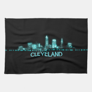 Cleveland Skyline Kitchen Towel