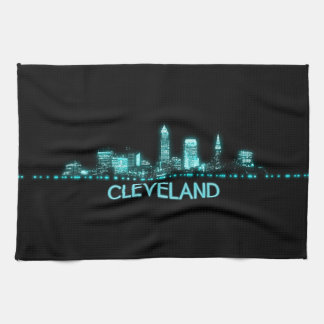 Cleveland Skyline Kitchen Towel