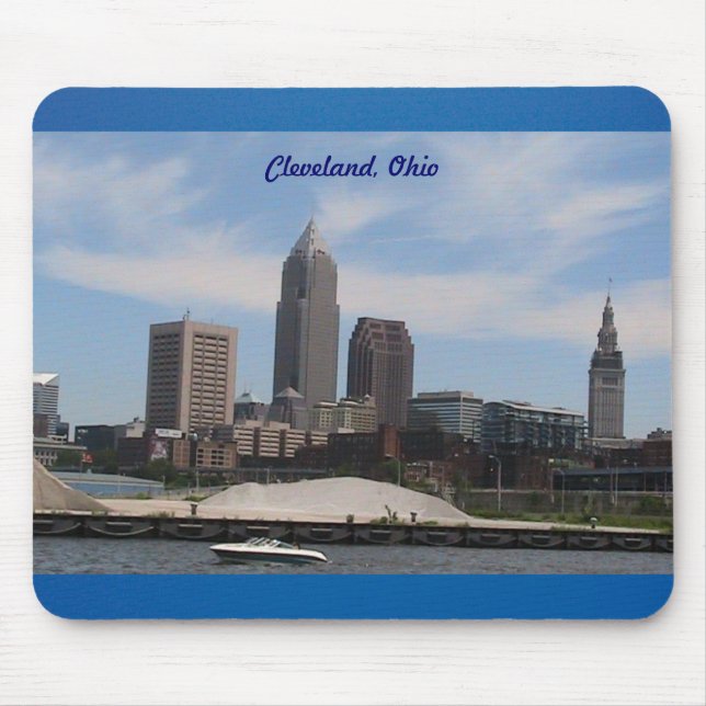 Cleveland Skyline Mousepad (Front)