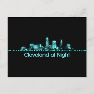 Cleveland Skyline Postcard