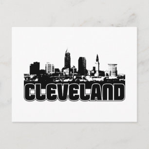 Cleveland Skyline Postcard