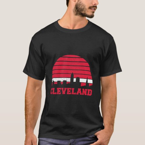 Cleveland Skyline Vintage Cleveland T_Shirt