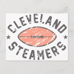 Cleveland Steamers Fantasy Football Postcard
