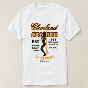Cleveland surf tour Redcar Surf competition T-Shirt