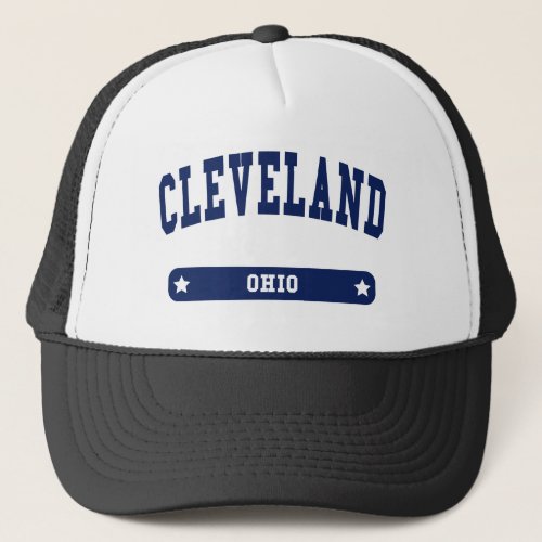 Cleveland Tennessee College Style tee shirts Trucker Hat