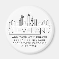 Cleveland Themed | Custom City Message or Slogan
