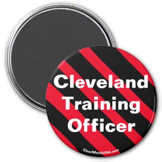 Cleveland Training Officer magnet