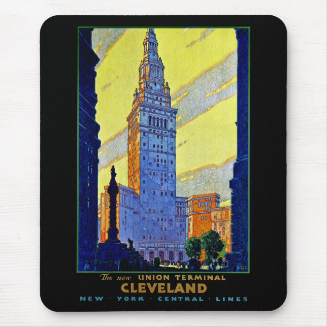 Cleveland ~ Union Terminal Mouse Pad (Front)