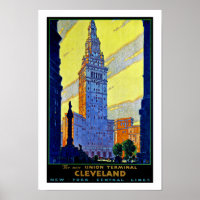 Cleveland ~ Union Terminal Poster