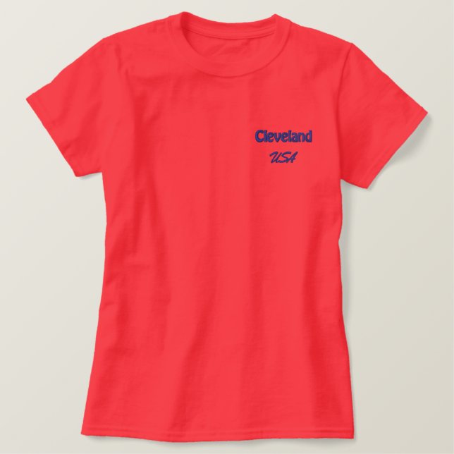 Cleveland USA Polo Shirt (Design Front)
