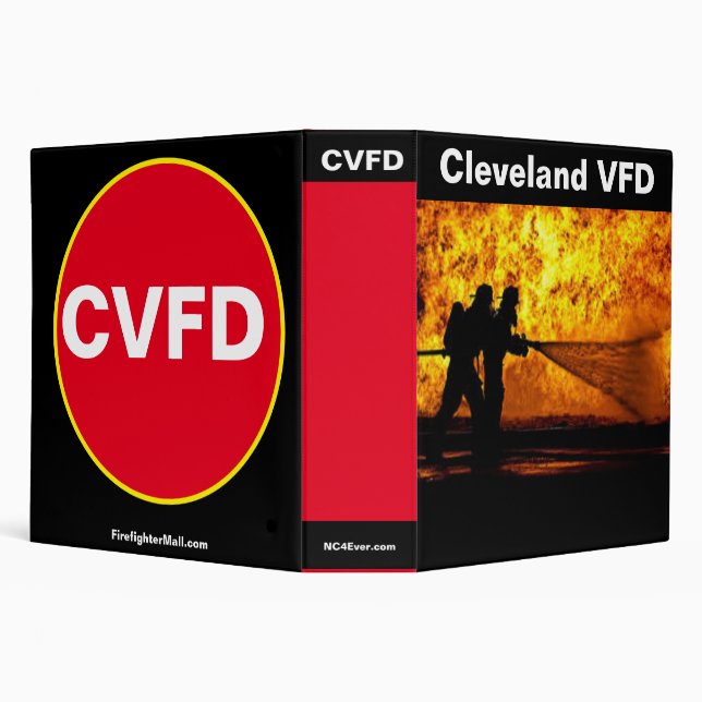 Cleveland VFD 3 Ring Binder (Background)