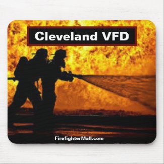 Cleveland VFD Firefighters Mousepad