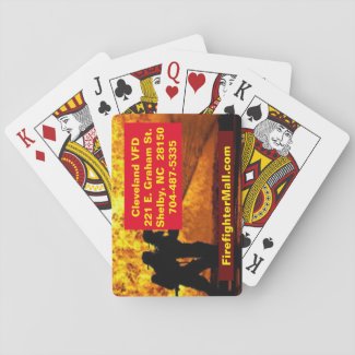 Cleveland VFD Playing Cards