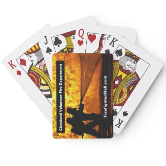 Cleveland Volunteer Fire Department Playing Cards