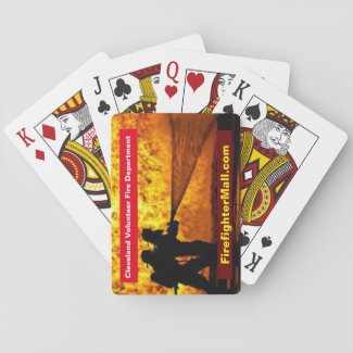 Cleveland Volunteer Fire Department Playing Cards