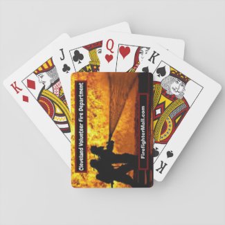 Cleveland Volunteer Fire Department Playing Cards