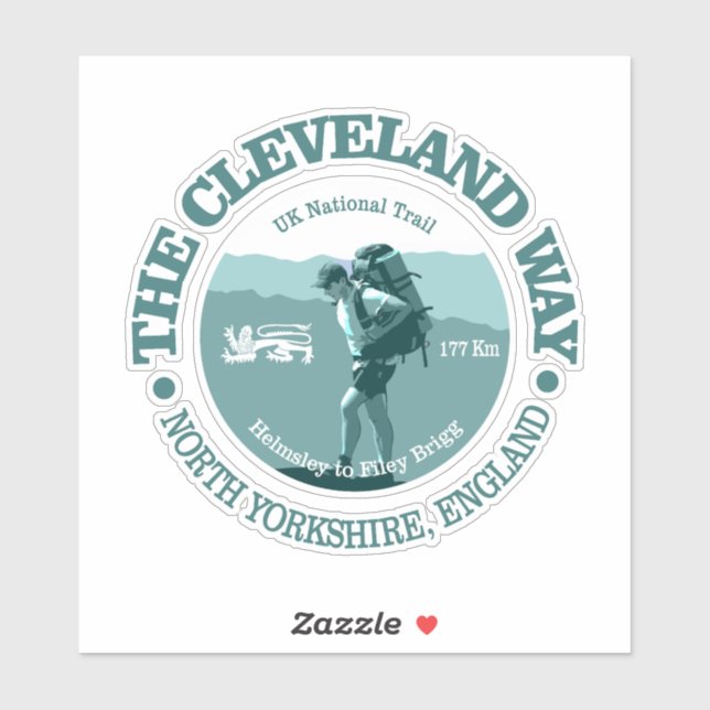 Cleveland Way (T) Sticker (Sheet)
