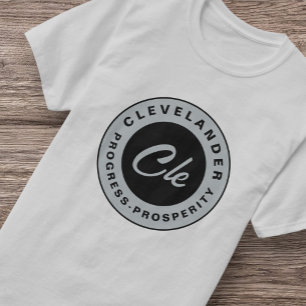 Clevelander City Ohio Prosperity Retro Vintage T-Shirt