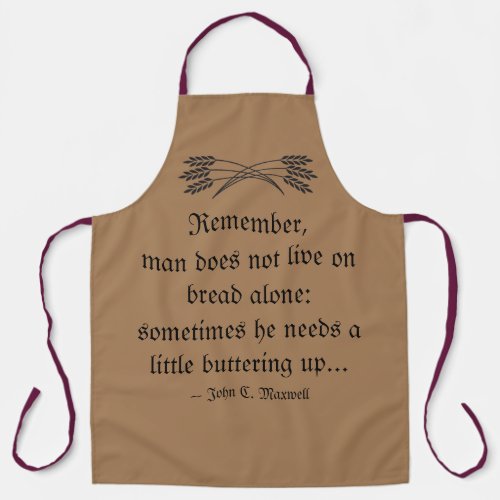 Clever Bakers Quote All_Over Print Apron