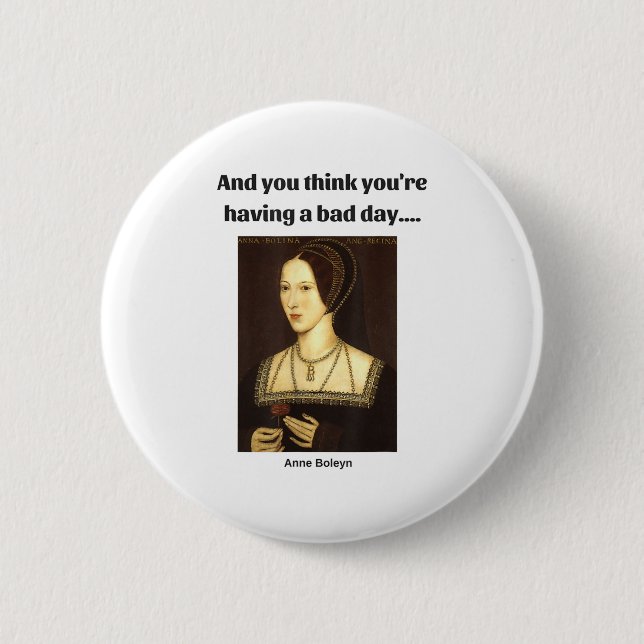 Clever Creations Blue Uni-adults Modern Round Coll Button (Front)