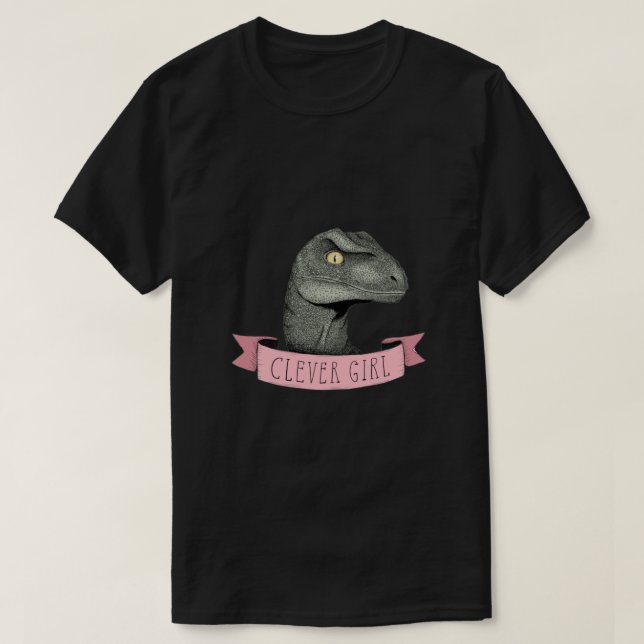 Clever Girl Classic  T-Shirt (Design Front)